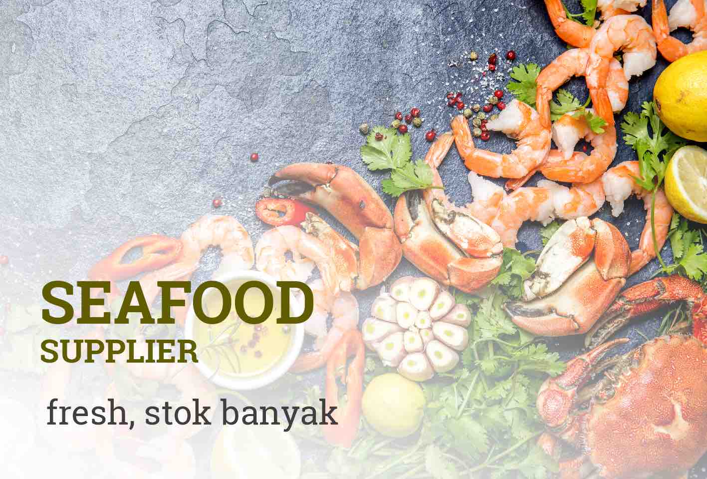 Kepiting Hidup Segar untuk Jual